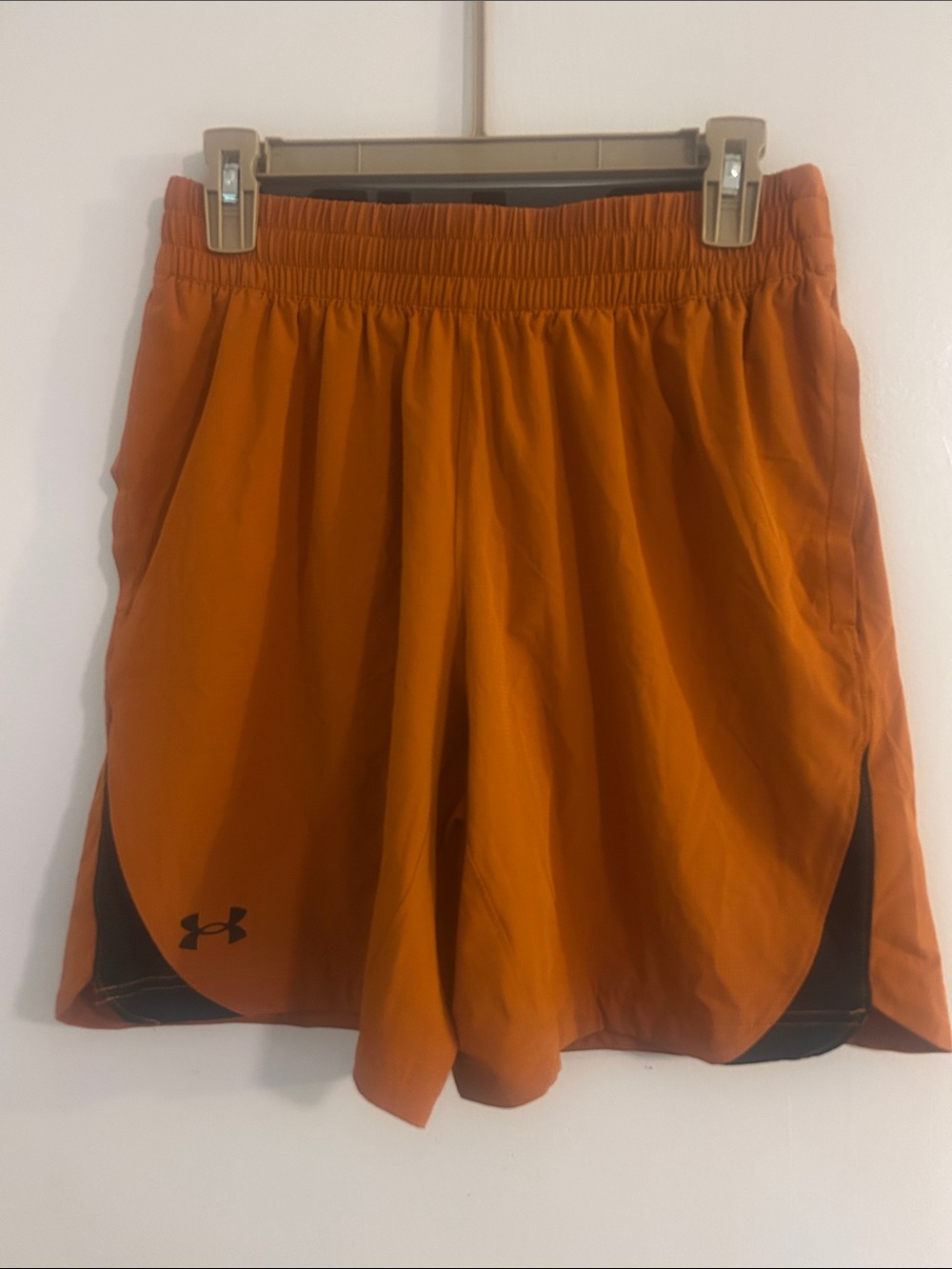 Under Armour Men’s Orange Athletic Running Shorts